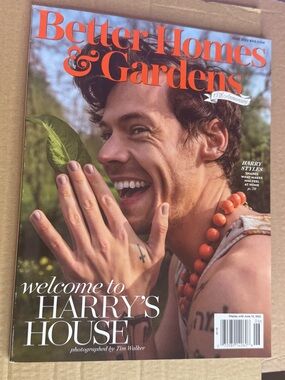 Harry Styles Better Home and Gardens Harry’s House June 2022 Issue